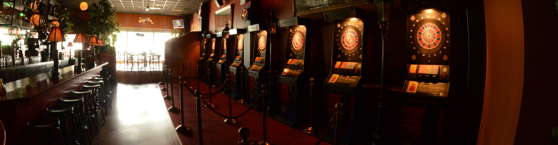Dartautomaten im Sportcafé Victory Leonberg